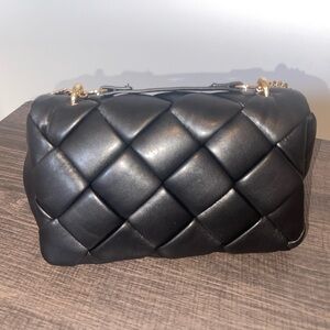 A New Day Sophie Black Crossbody Puff Purse